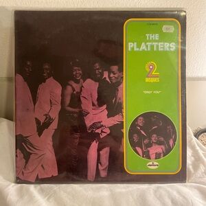 The Platters double Vinyl Record only you